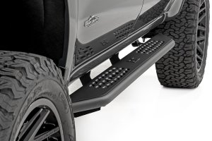 GMC Sierra 2500 HD Running Boards - Side - Rough Country - OV2 - '20-'24